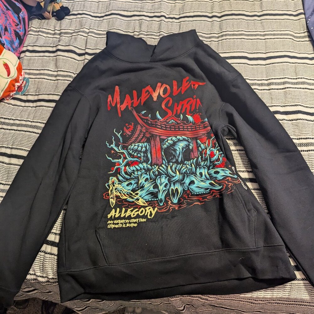Allegory House Jujutsu Kaisen Label Malevolent Shrine Hoodie - Medium